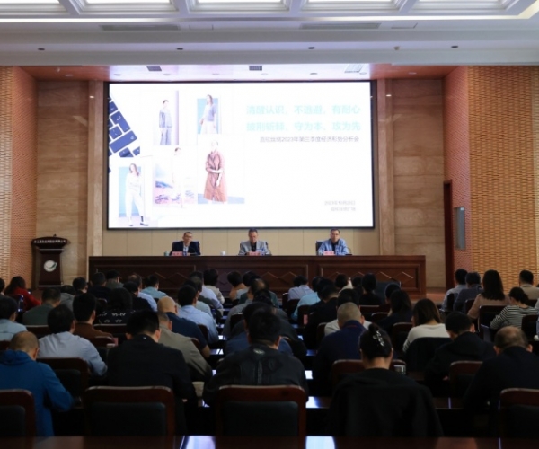 w66集团丝绸召开2023年第三季度经济局势分析会